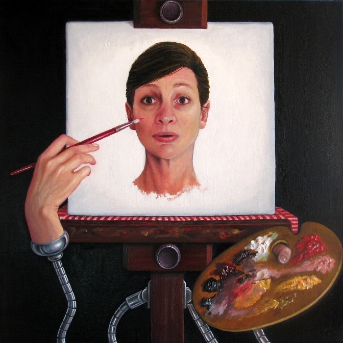 Slave to my Easel  by Cel Pallas-Hones